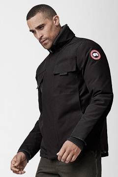 Chamarras Canada Goose Hombre Outlet - Forester Abrigos Negros DT2469351